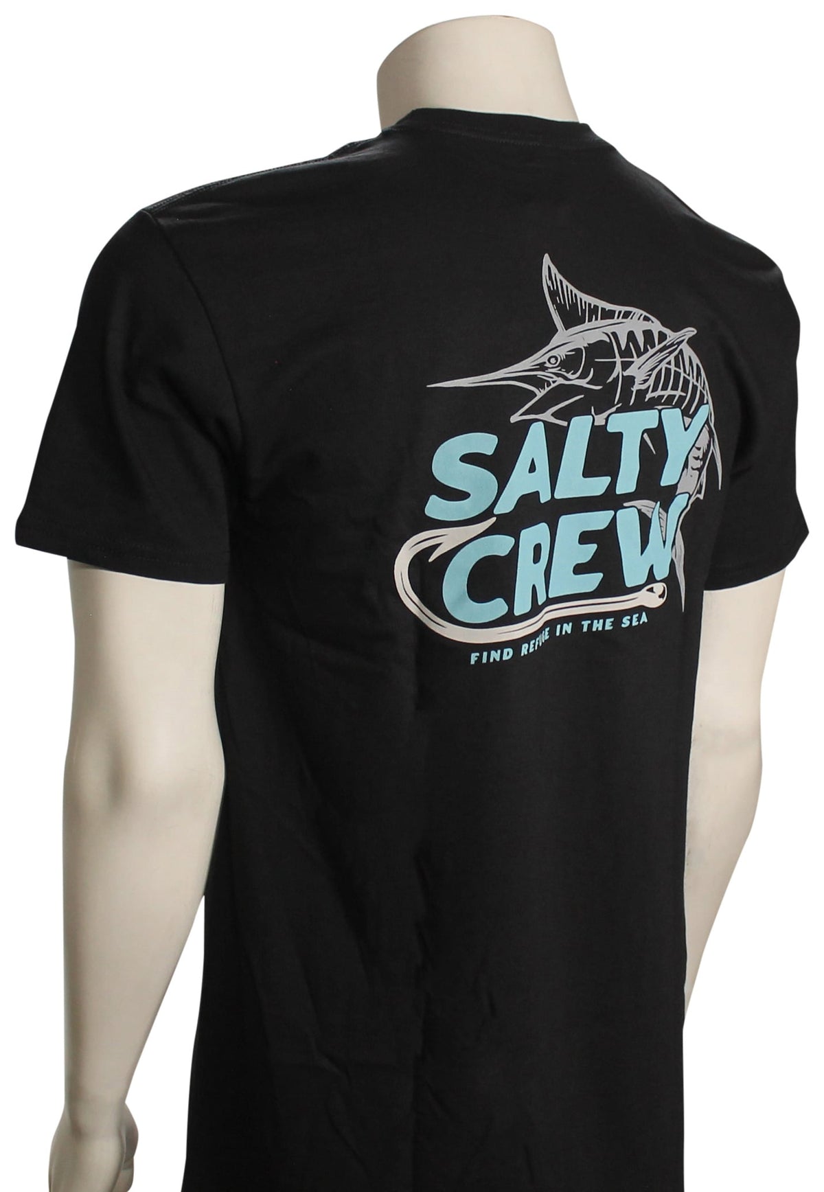 Salty Crew Hook Up Classic SS T-Shirt - Black - XL