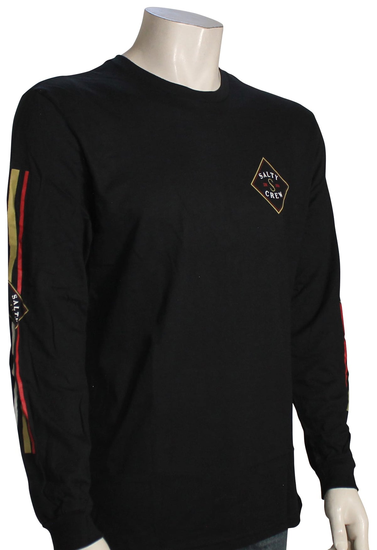 Salty Crew Tippet Color Premium LS T-Shirt - Black