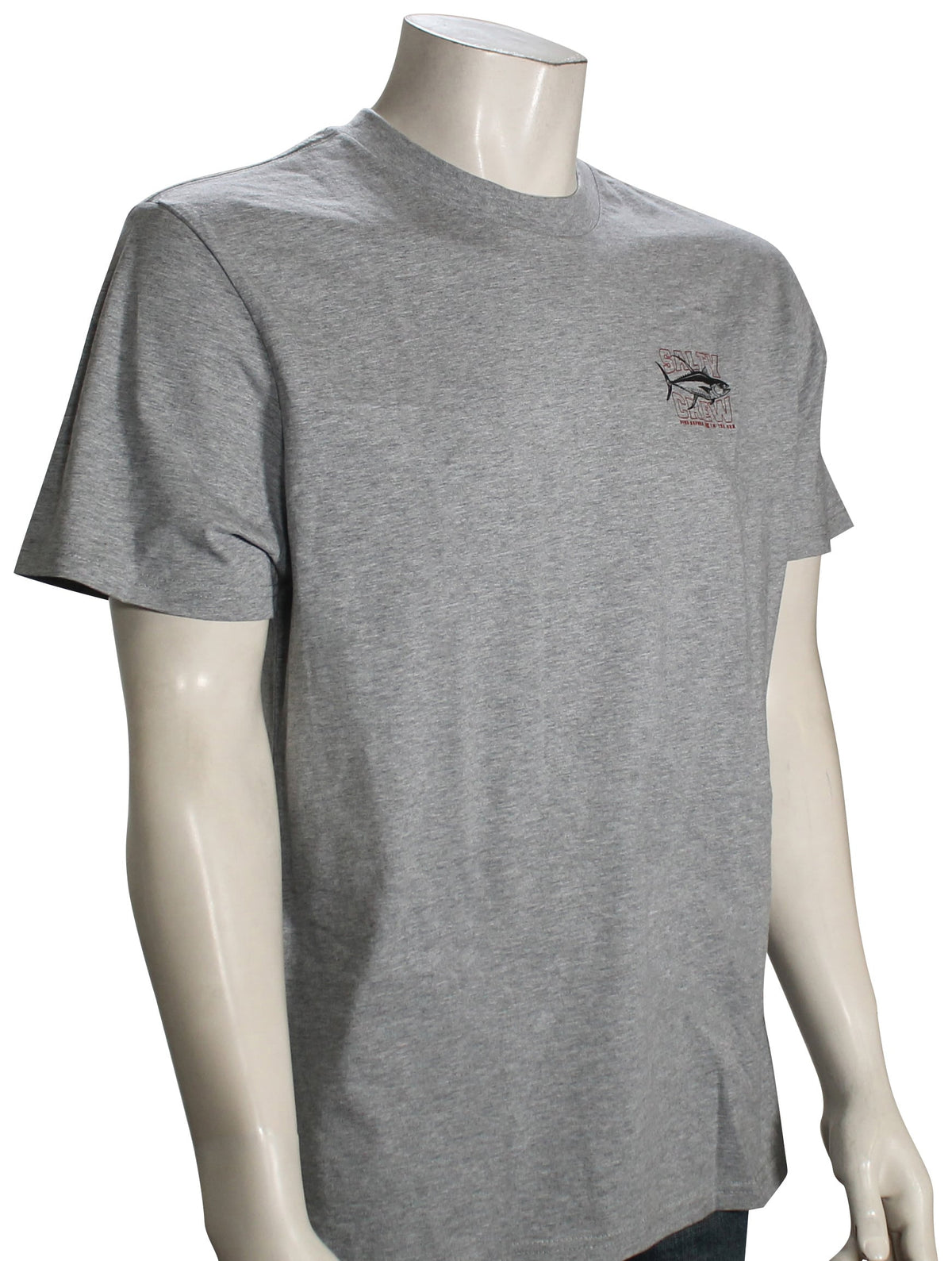 Salty Crew Big Game Classic SS T-Shirt - Athletic Heather