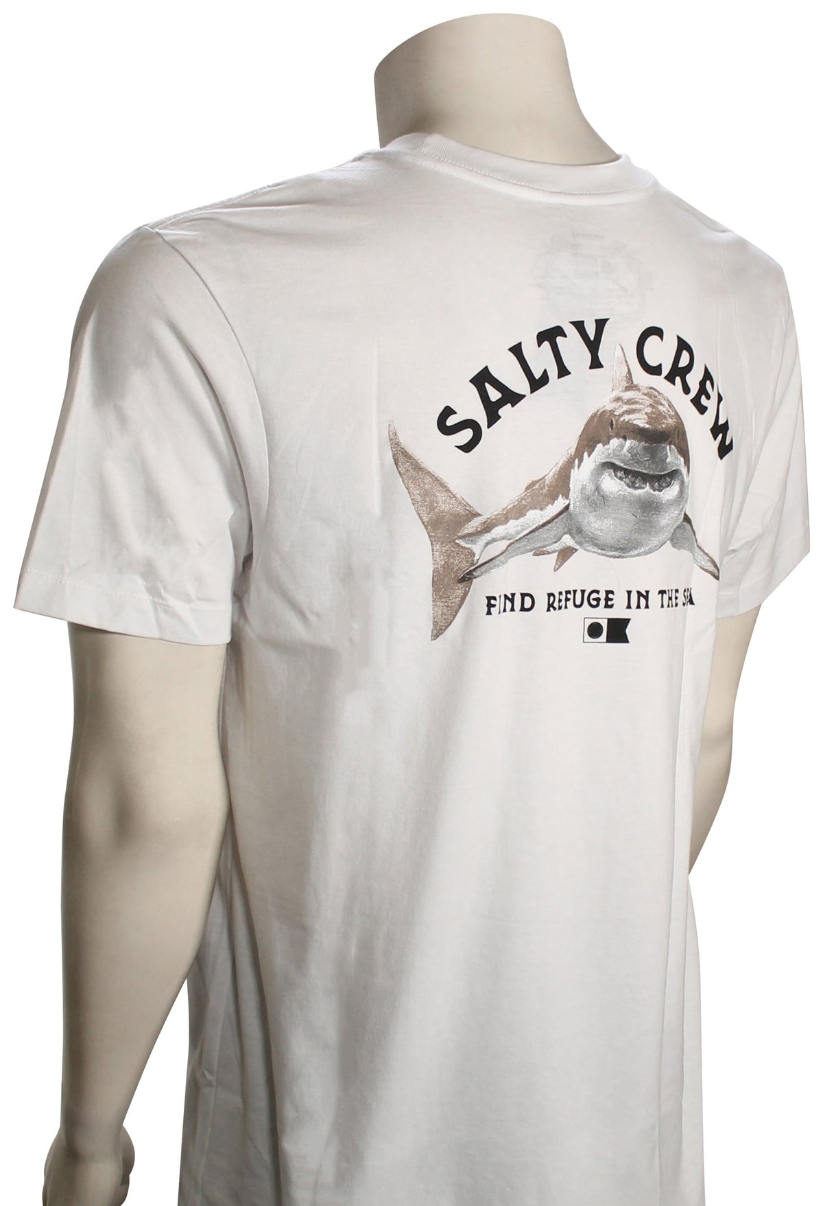 Salty Crew Lurking SS T-Shirt - White – back view