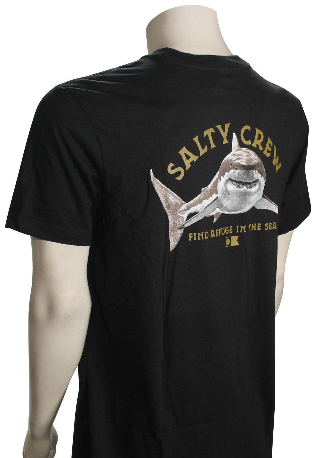 Salty Crew Lurking SS T-Shirt - Black – back view
