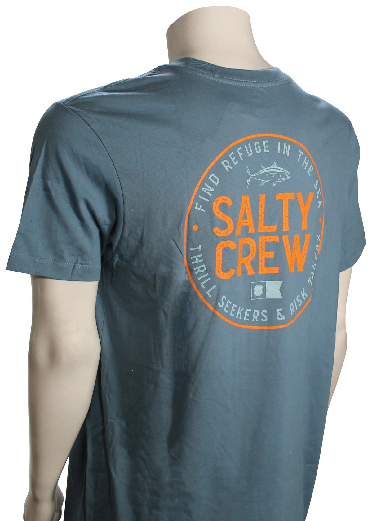 Salty Crew Legendary SS T-Shirt - Slate – back view