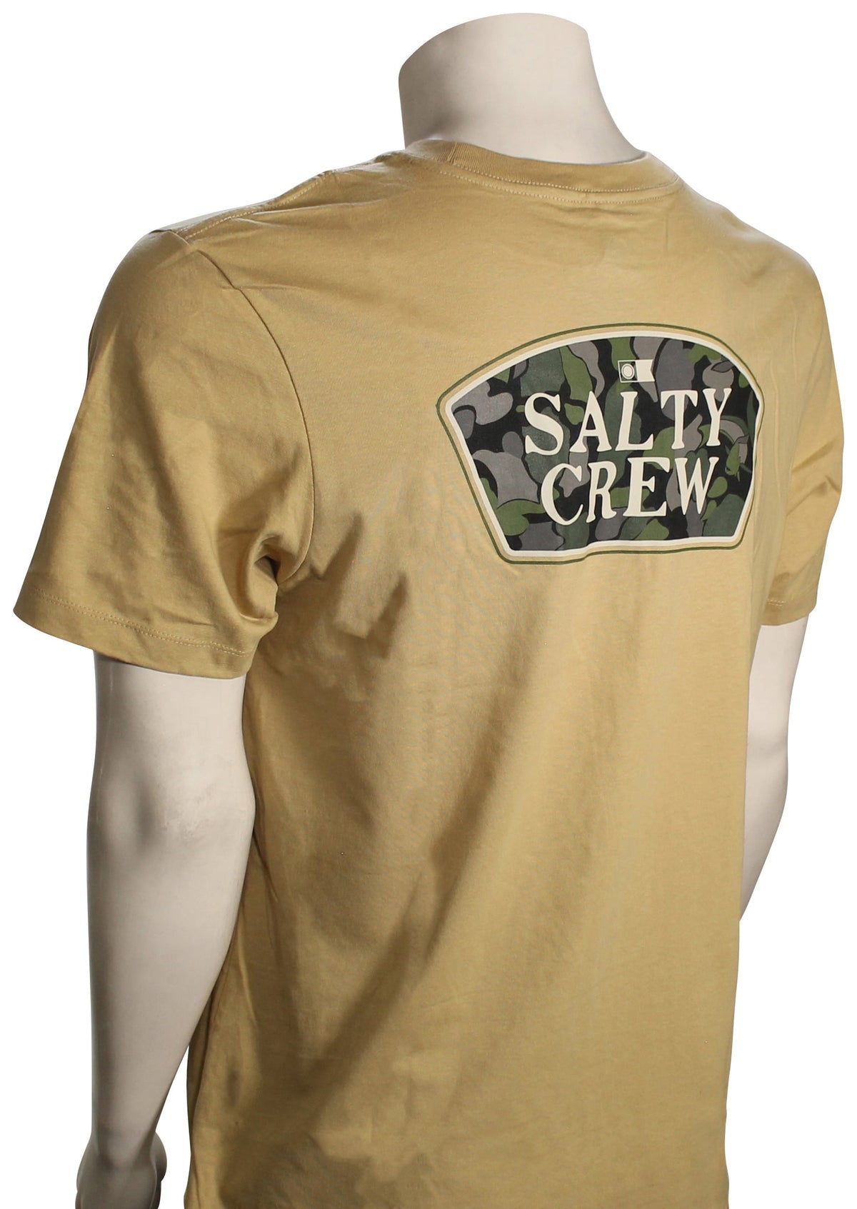 Salty Crew Filler Up SS T-Shirt - Khaki – back view