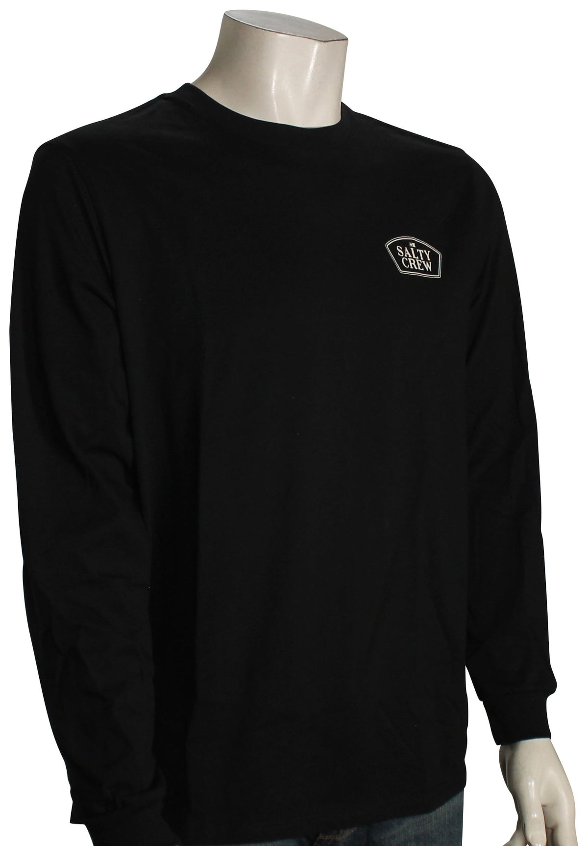 Salty Crew Filler Up LS T-Shirt - Black