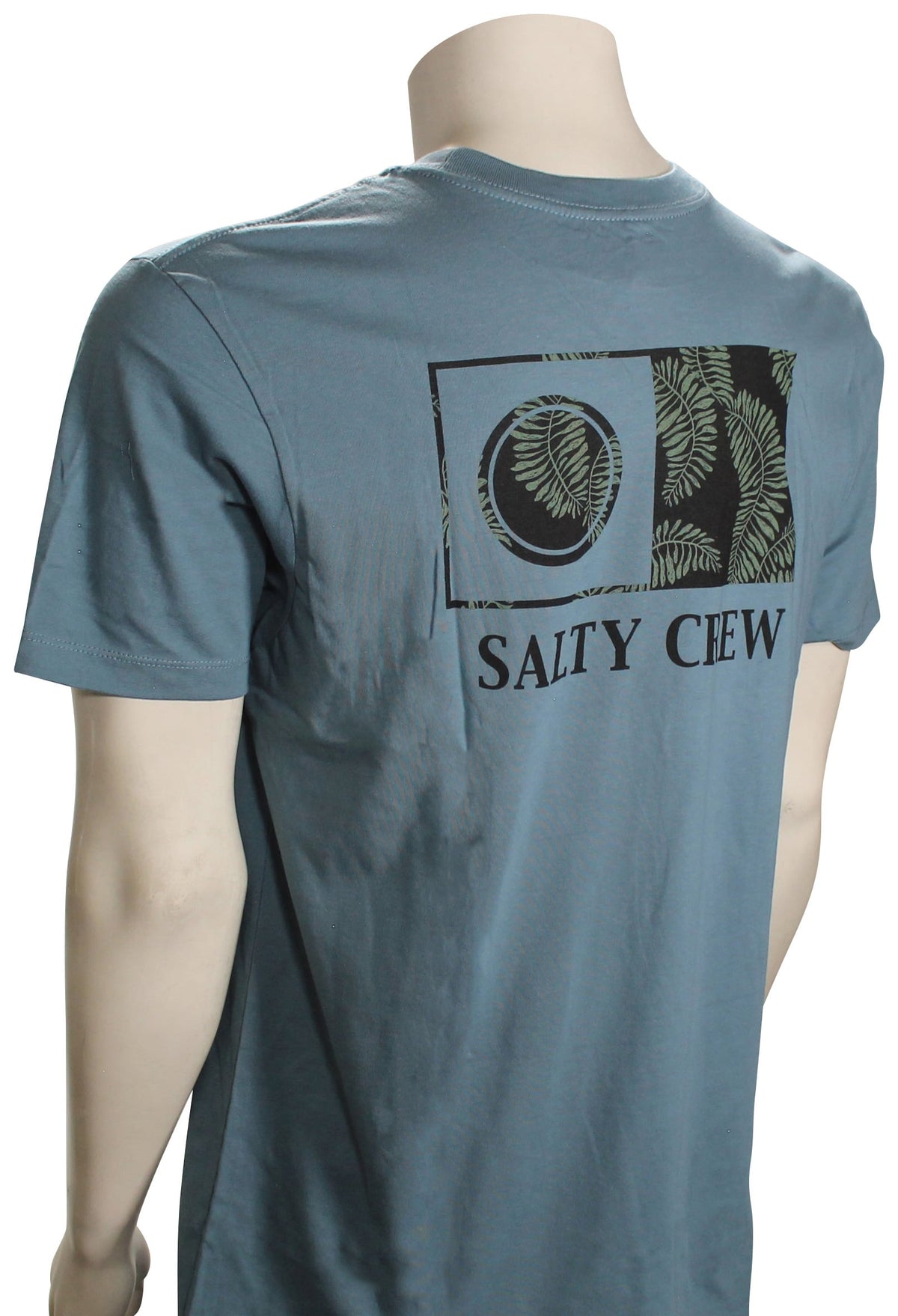 Salty Crew Flagship Fill SS T-Shirt - Slate – back view