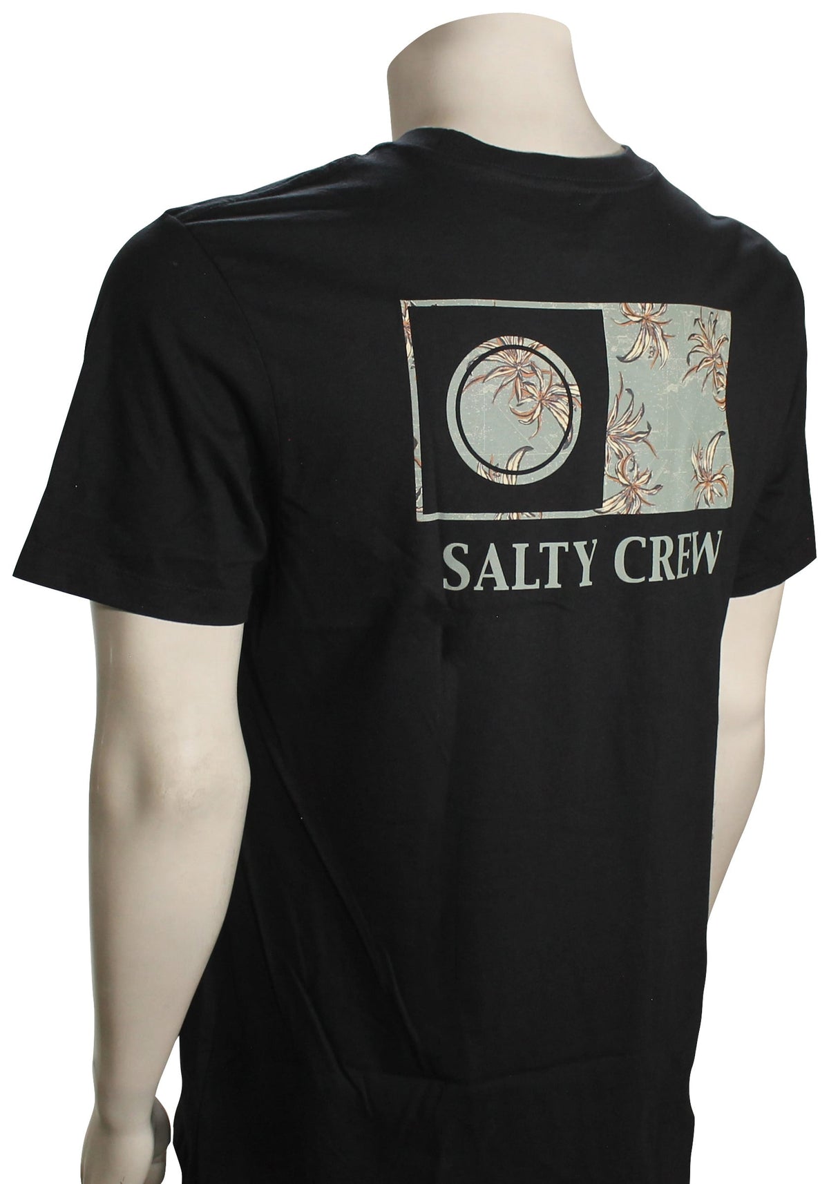 Salty Crew Flagship Fill SS T-Shirt - Classic Black – back view