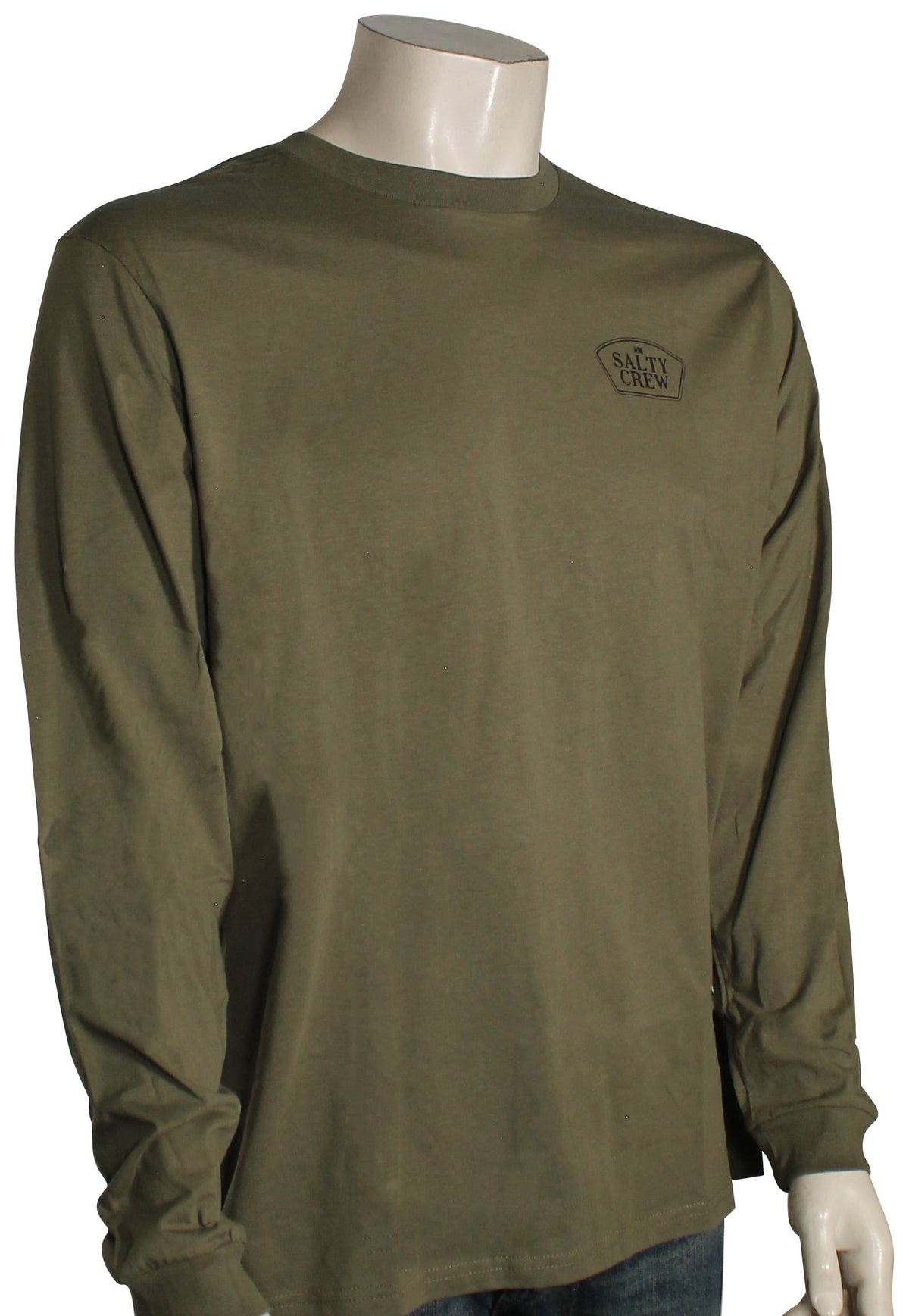 Salty Crew Filler Up LS T-Shirt - Dusty Olive