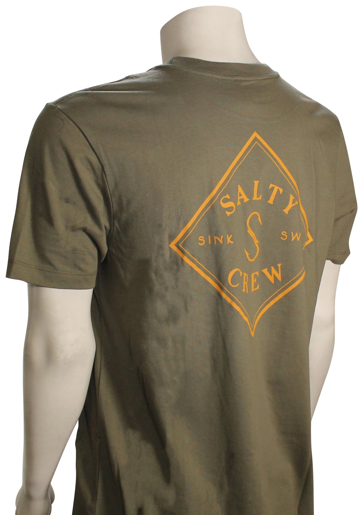 Salty Crew Tippet T-Shirt - Dusty Olive – back view