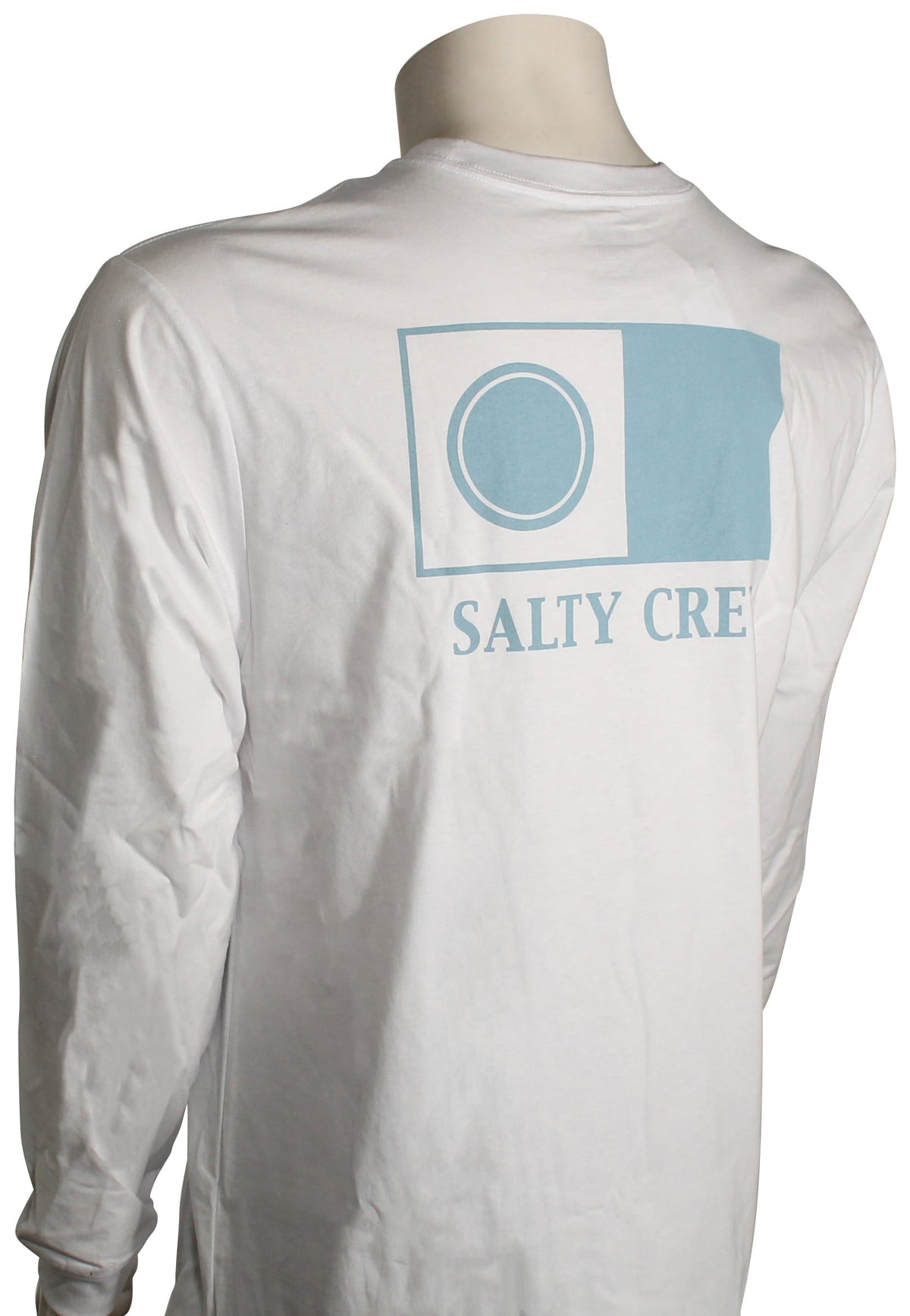Salty Crew Flagship LS T-Shirt - White – back view