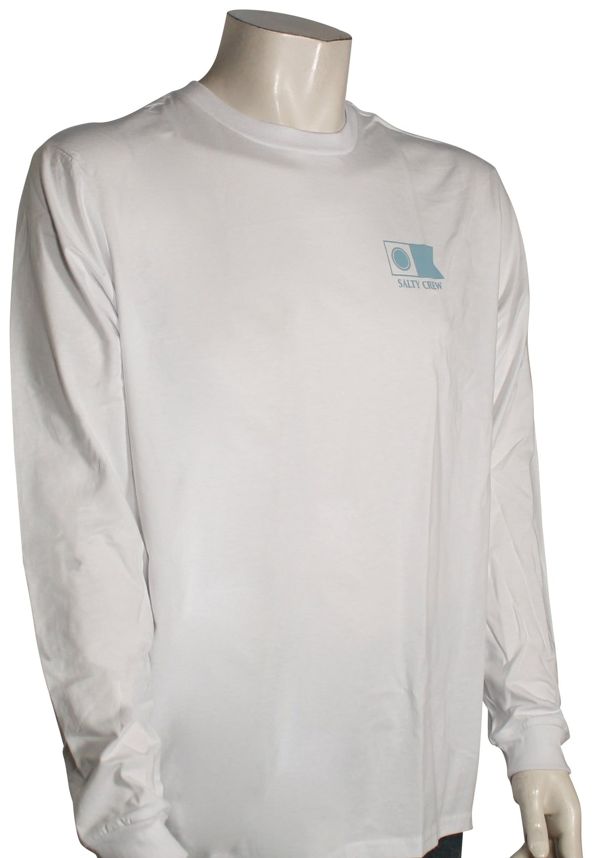Salty Crew Flagship LS T-Shirt - White