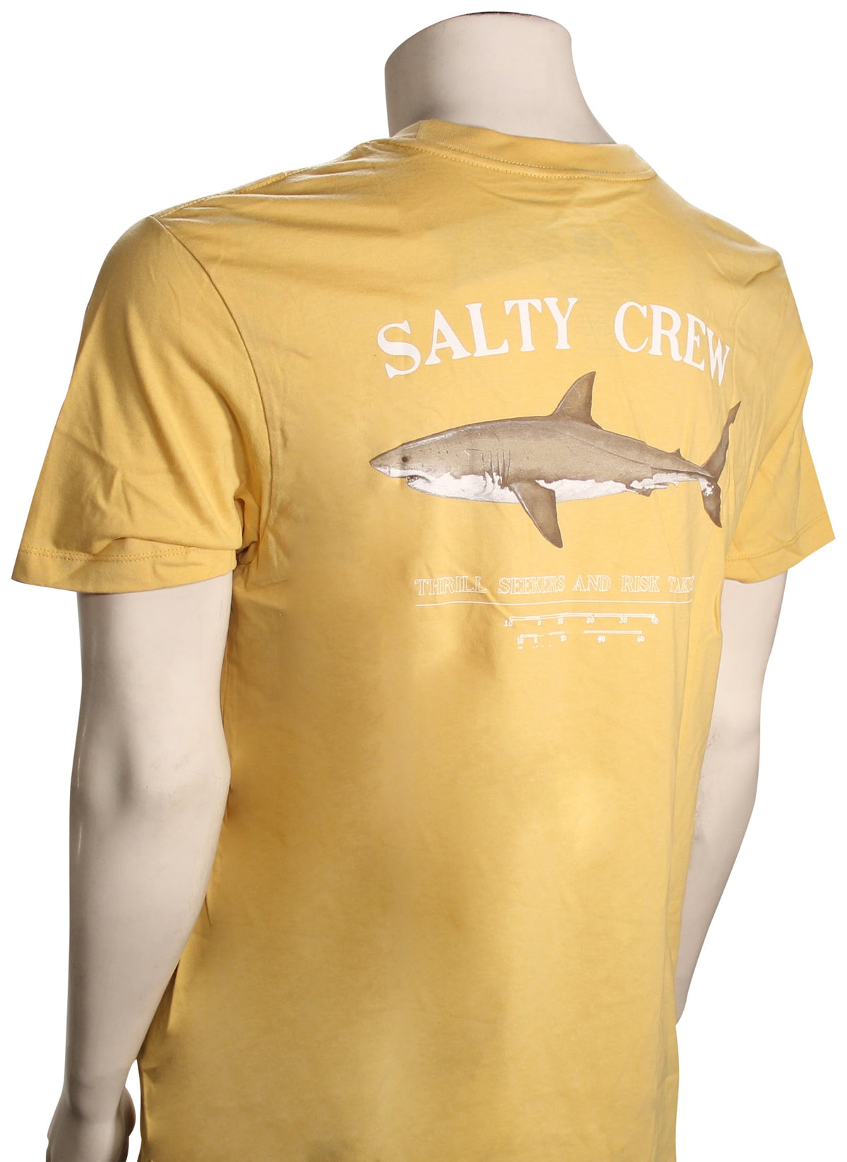 Salty Crew Bruce SS T-Shirt - Mineral Yellow – back view