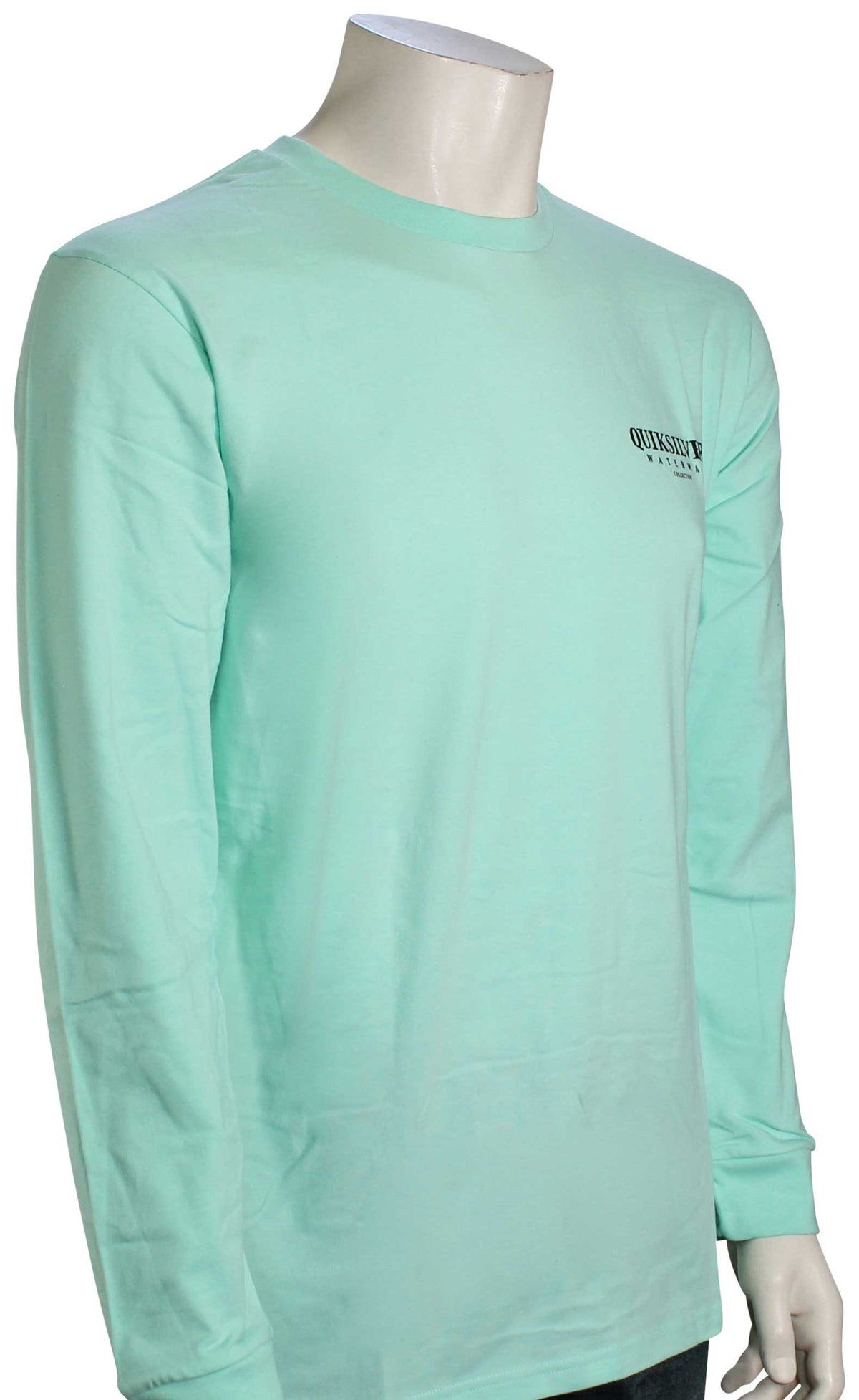 Quiksilver Waterman Stay Tuna LS T-Shirt - Beach Glass, front view