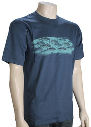 Quiksilver Waterman Schools Out T-Shirt - Ensign Blue