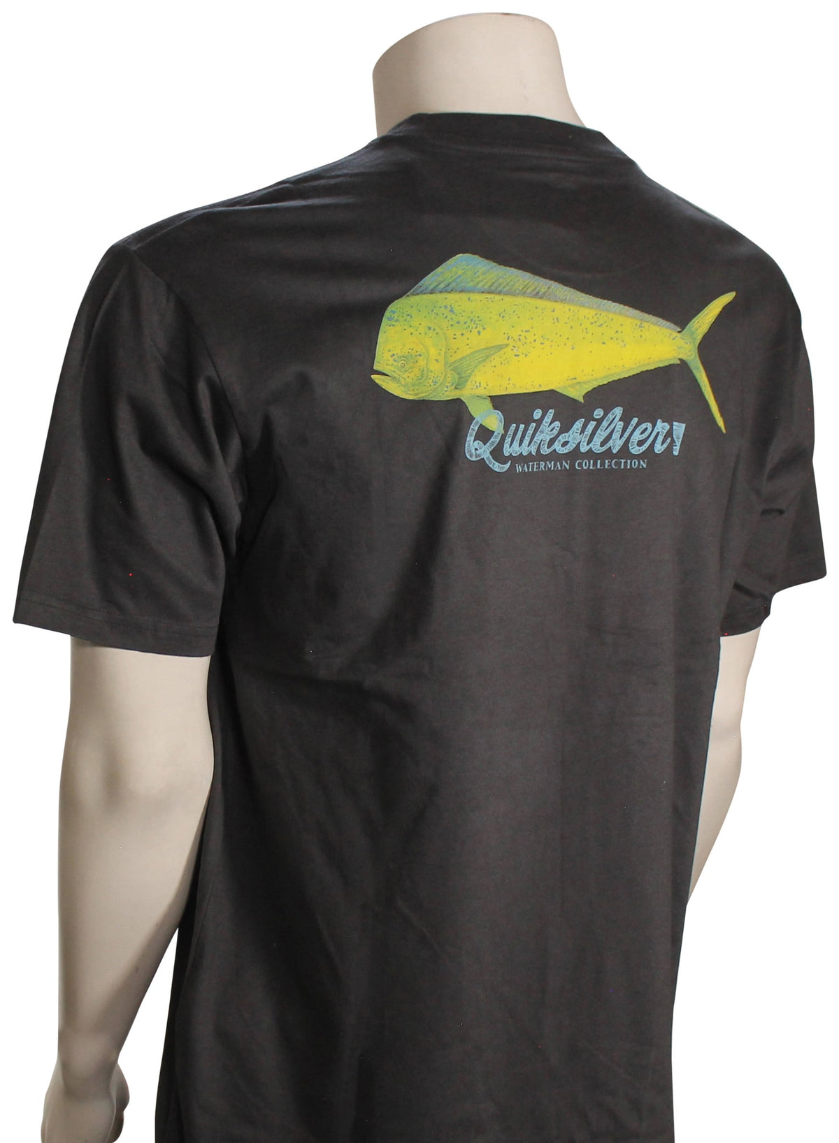 Quiksilver Waterman Mahi Madness SS T-Shirt - Tarmac – back view