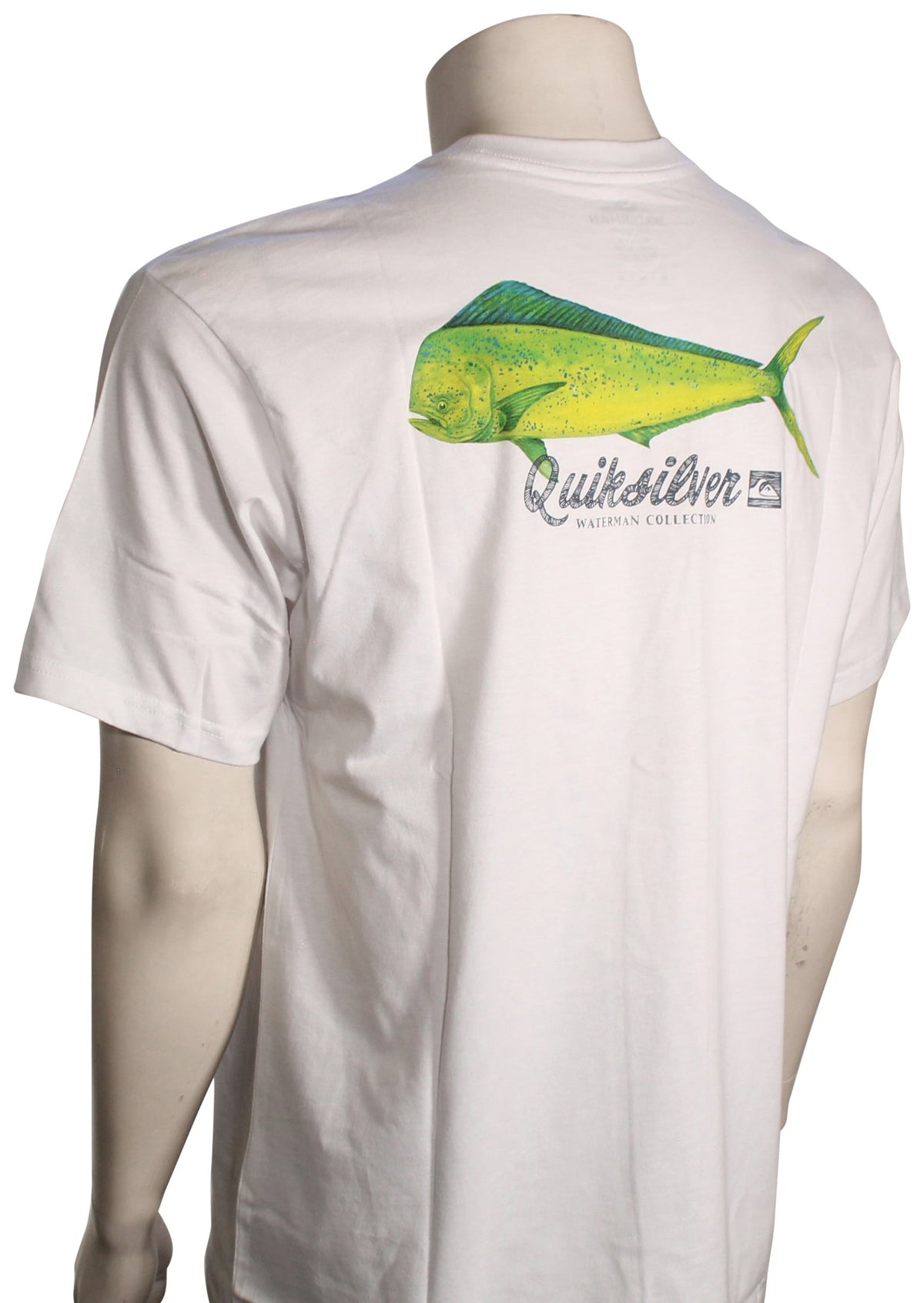 Quiksilver Waterman Mahi Madness SS T-Shirt - White – back view