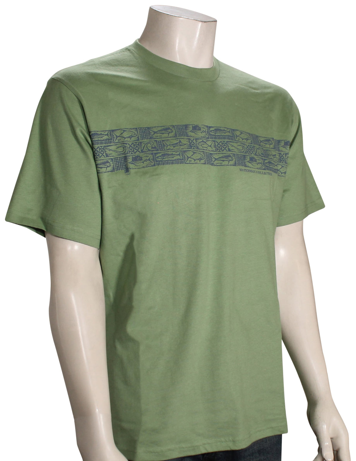 Quiksilver Waterman Sketchy SS T-Shirt - Green Eyes