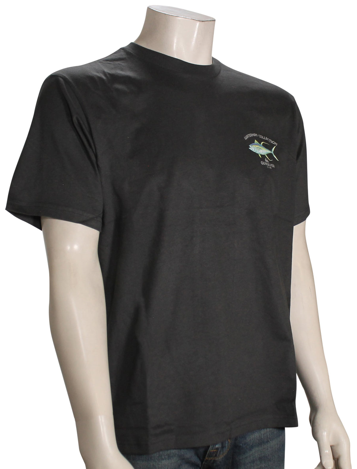 Quiksilver Waterman Fresh Fish SS T-Shirt - Tarmac