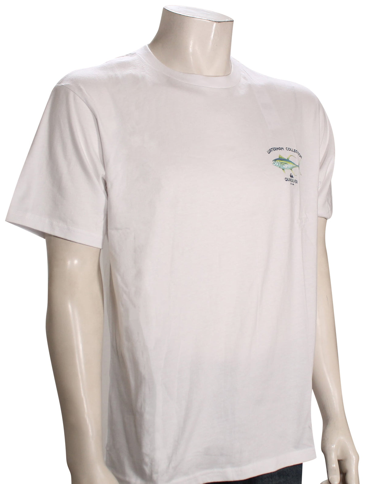 Quiksilver Waterman Fresh Fish SS T-Shirt - White