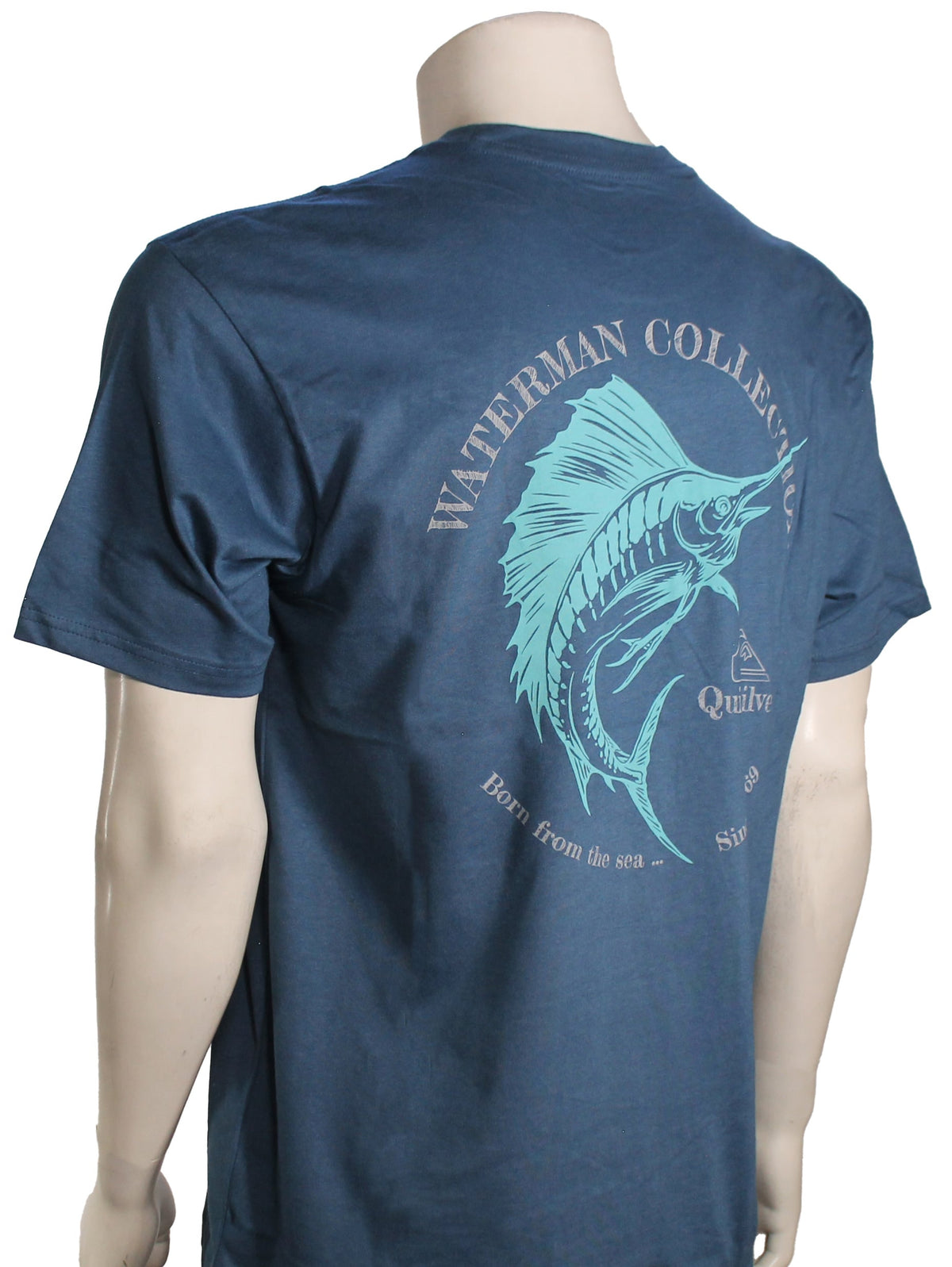 Quiksilver Waterman Marley SS T-Shirt - Wave – back view
