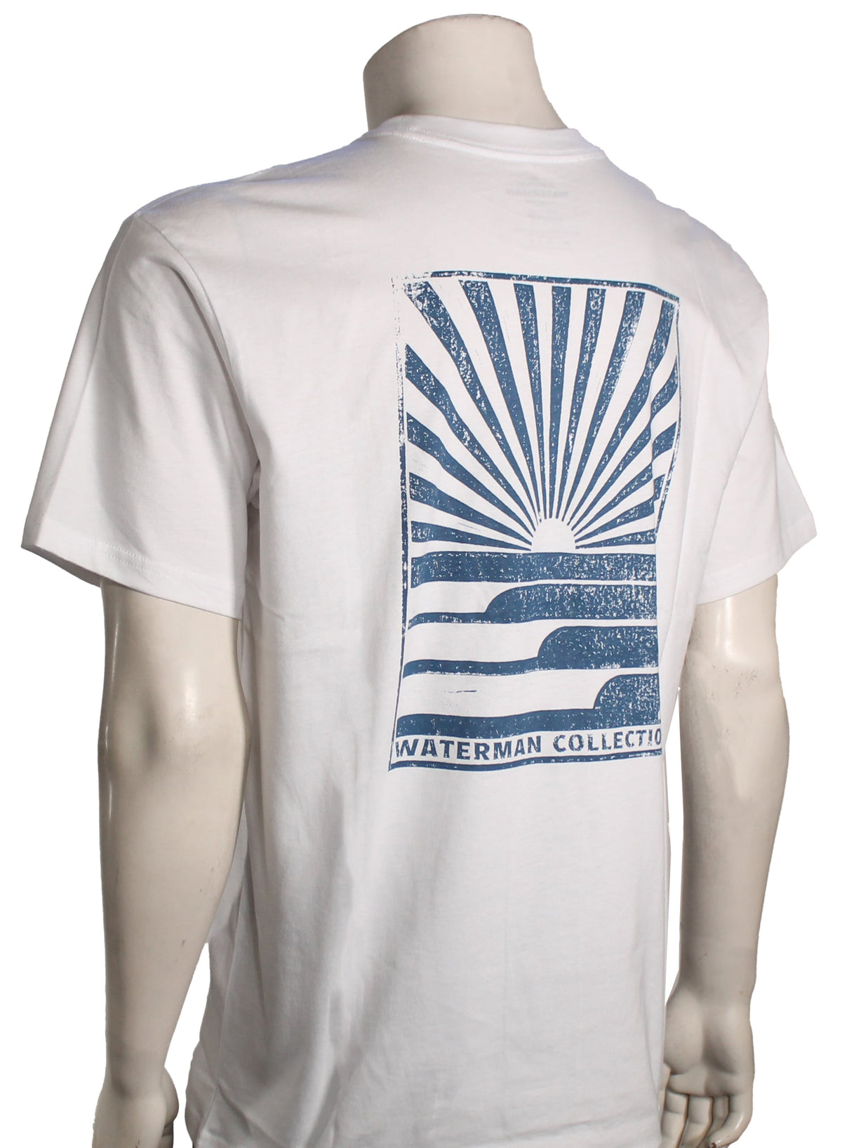 Quiksilver Waterman Early Bird SS T-Shirt - White – back view