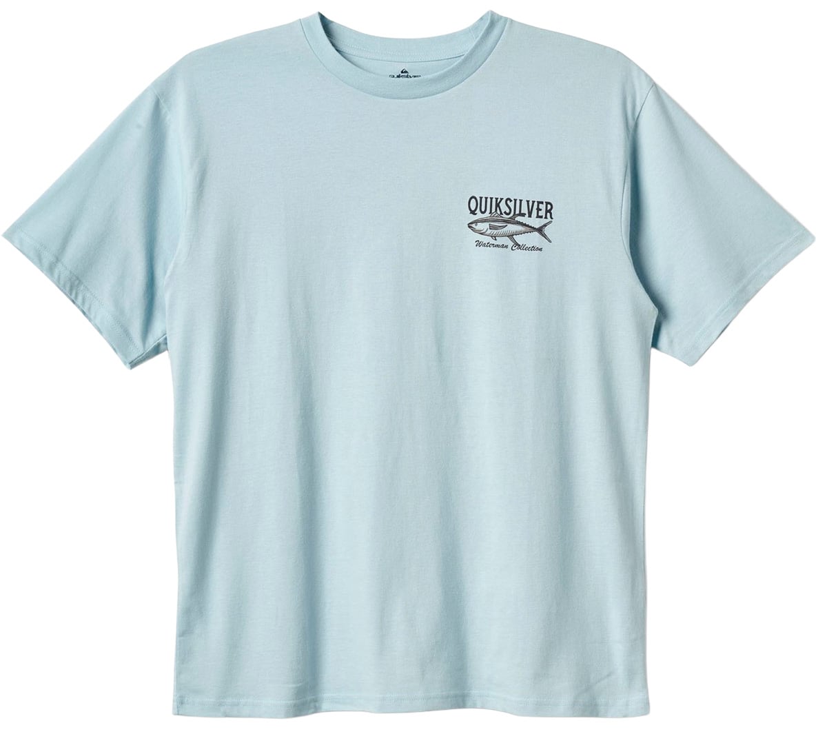 Quiksilver Waterman Deep Waters SS T-Shirt - Sterling Blue