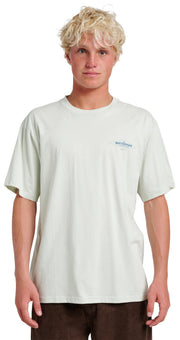 Quiksilver Waterman Diamond Classic SS T-Shirt - Smoke