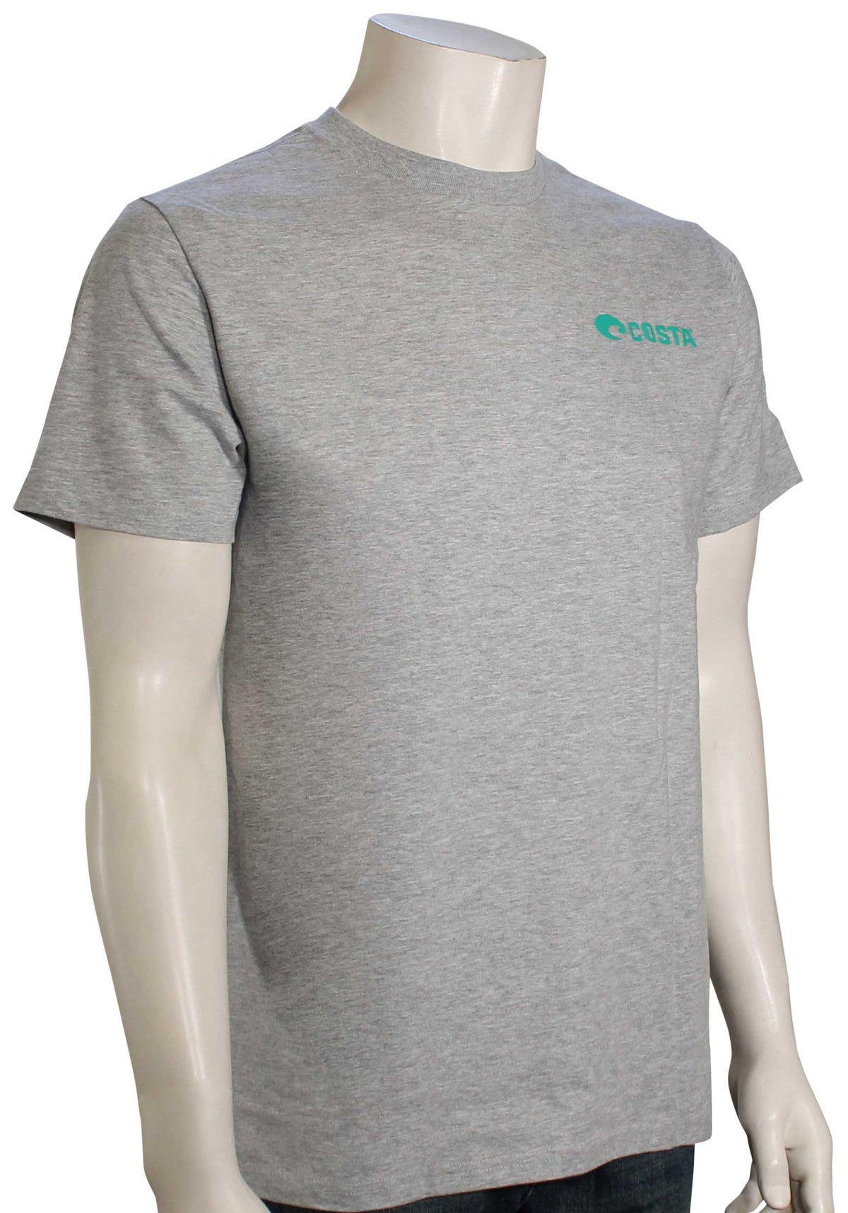 Costa Emblem Bass T-Shirt - Grey Heather
