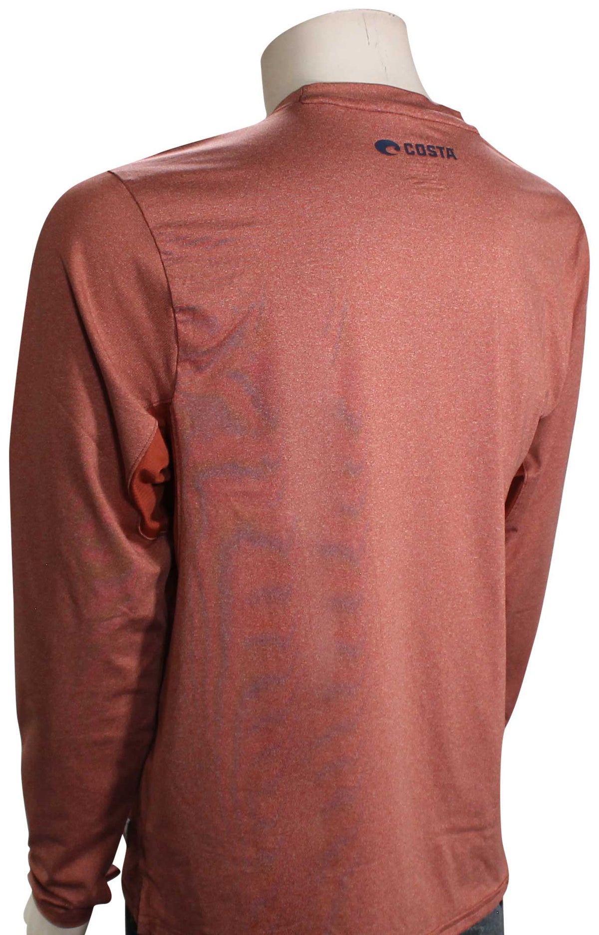 Costa Voyage LS Performance T-Shirt - Lava Heather