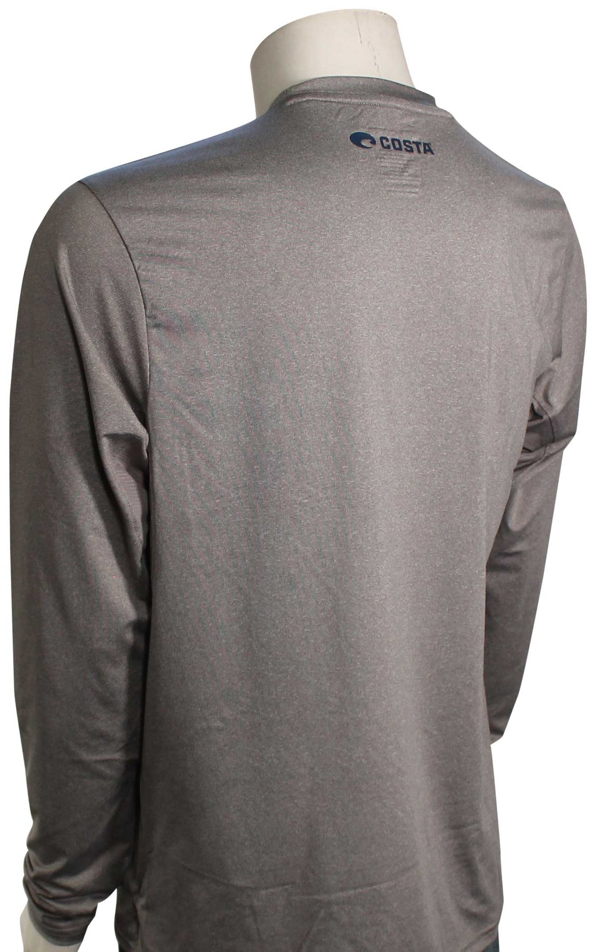 Costa Voyage LS Performance T-Shirt - Storm Grey Heather