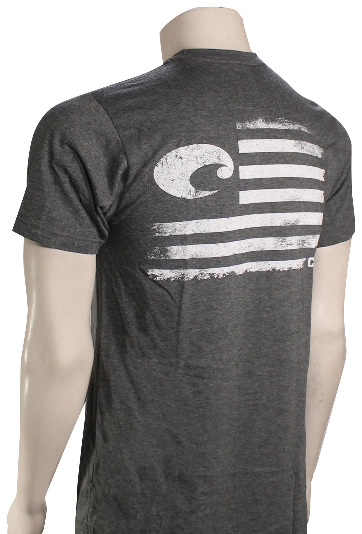 Costa Pride T-Shirt - Charcoal Heather – back view