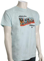 Billabong Greetings Hawaii T-Shirt - Coastal Blue