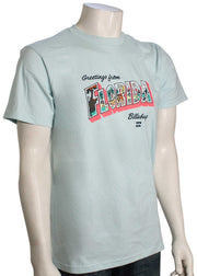 Billabong Greetings Florida T-Shirt - Costal Blue - L