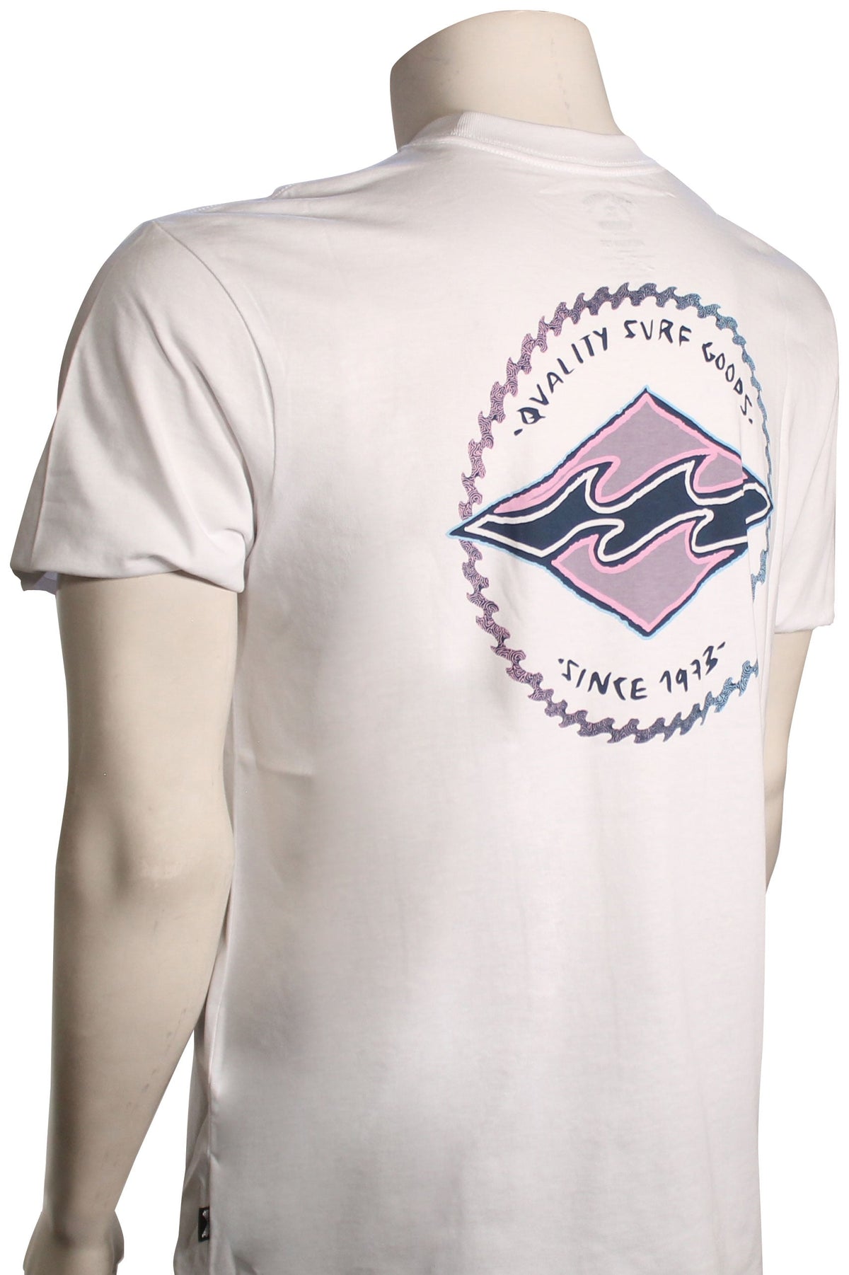 Billabong Rotor Diamond T-Shirt - White – back view