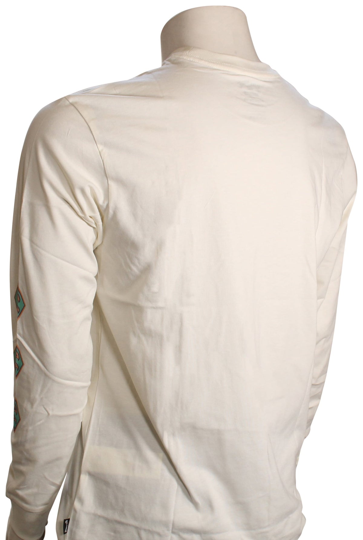 Billabong Crayon Wave LS T-Shirt - Off White – back view