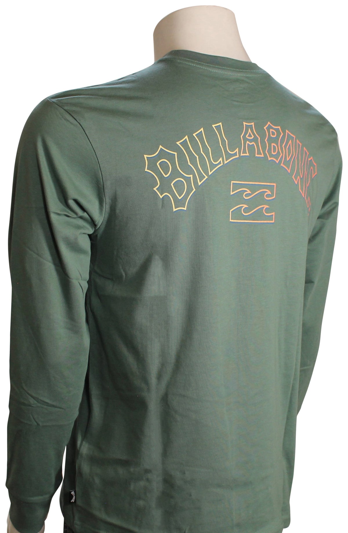 Billabong Arch Fill LS T-Shirt - Hunter Green – back view