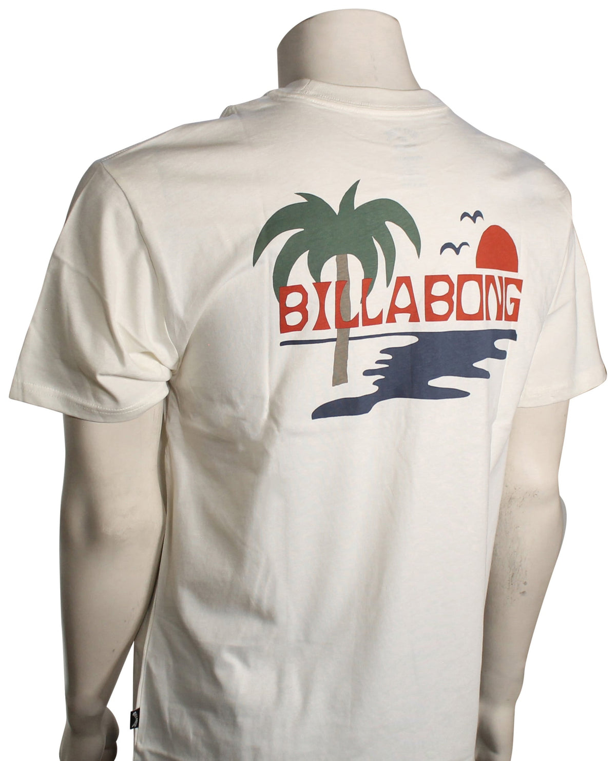 Billabong Beach Club SS T-Shirt - Off White – back view