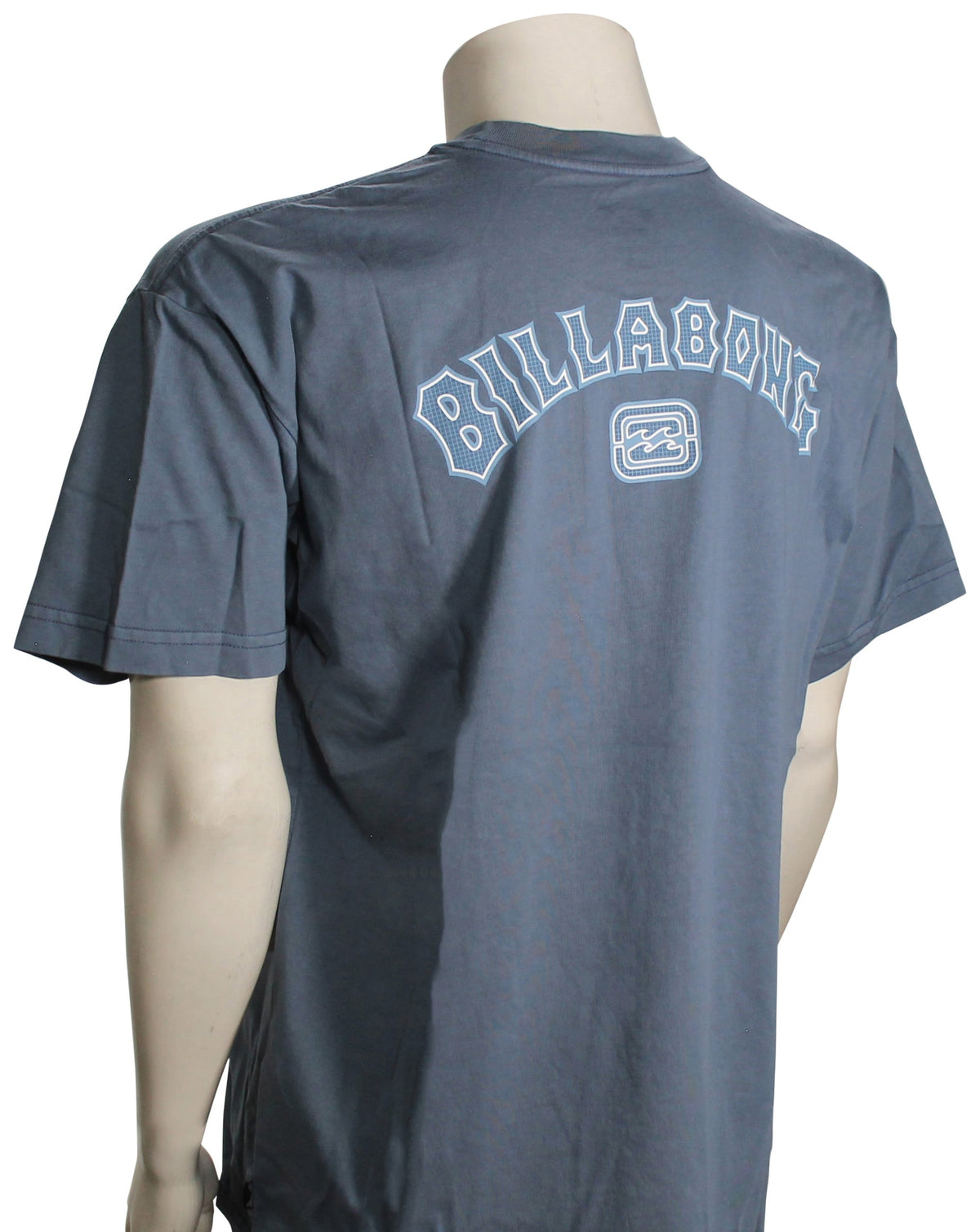 Billabong Arch Wave OG Wave Washed T-Shirt - Slate Blue – back view