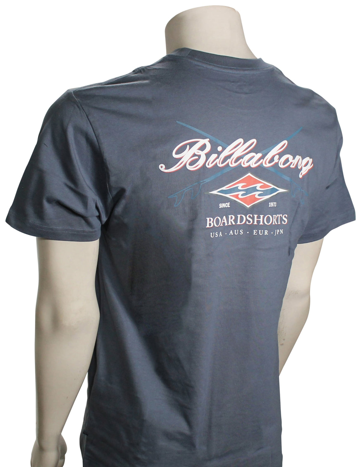 Billabong Crossboards SS T-Shirt - Slate Blue – back view