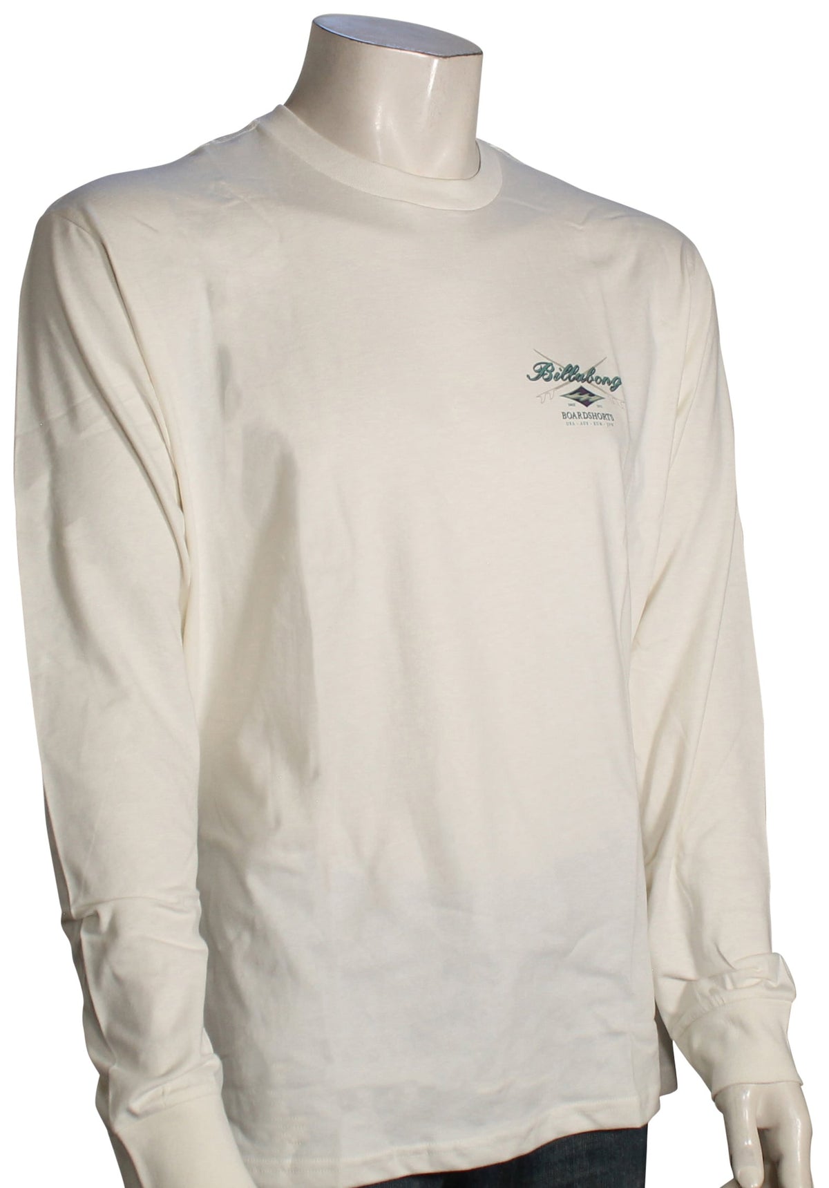 Billabong Crossboards LS T-Shirt - Off White
