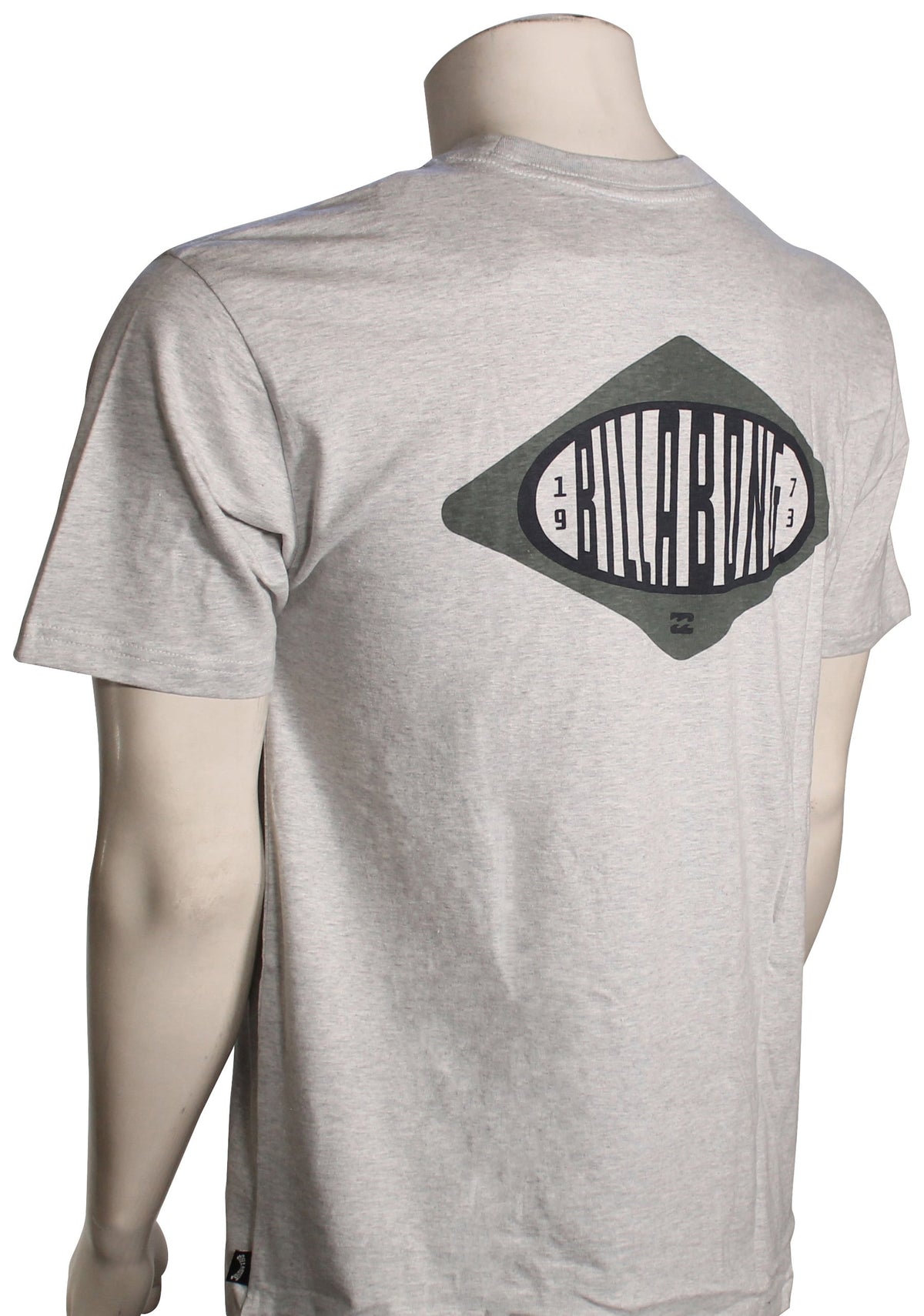 Billabong Walled SS T-Shirt - Grey Heather – back view