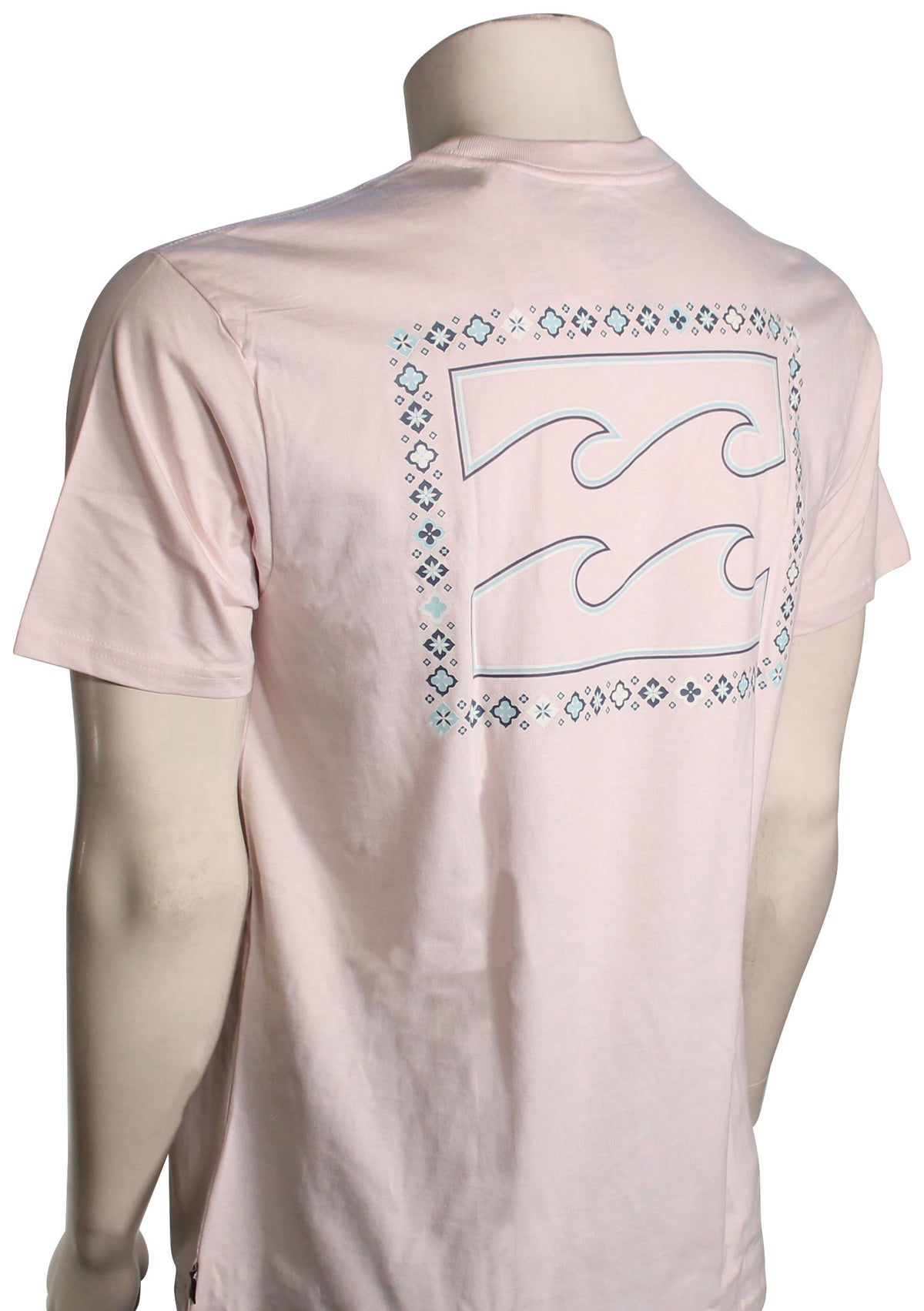 Billabong Crayon Wave SS T-Shirt - Light Pink – back view