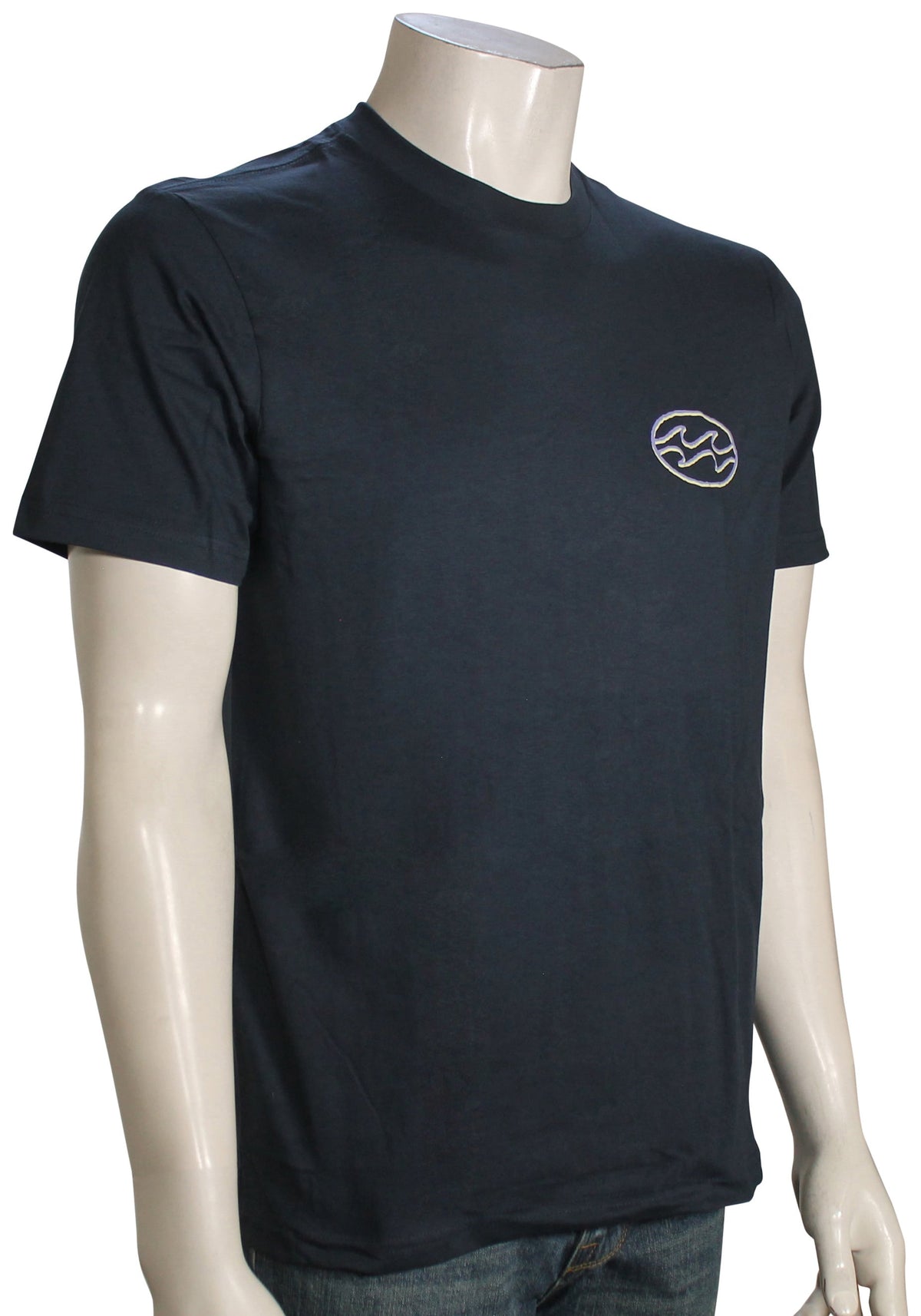 Billabong Crayon Wave SS T-Shirt - Navy