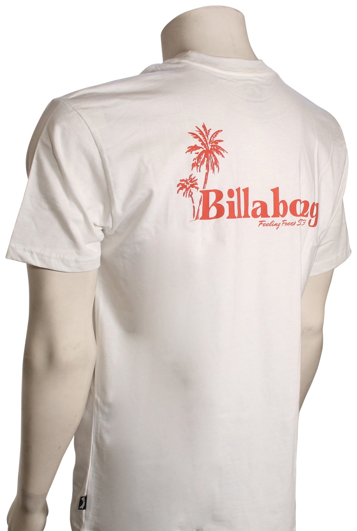 Billabong Checking In SS T-Shirt - Off White – back view