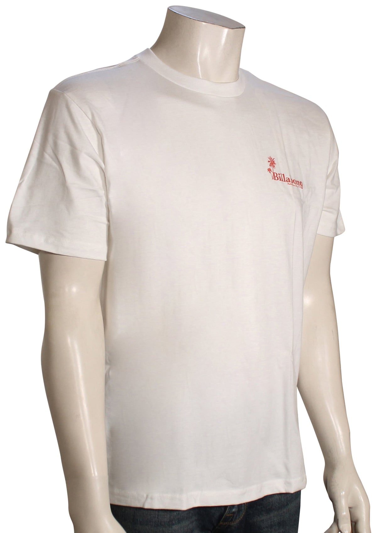Billabong Checking In SS T-Shirt - Off White