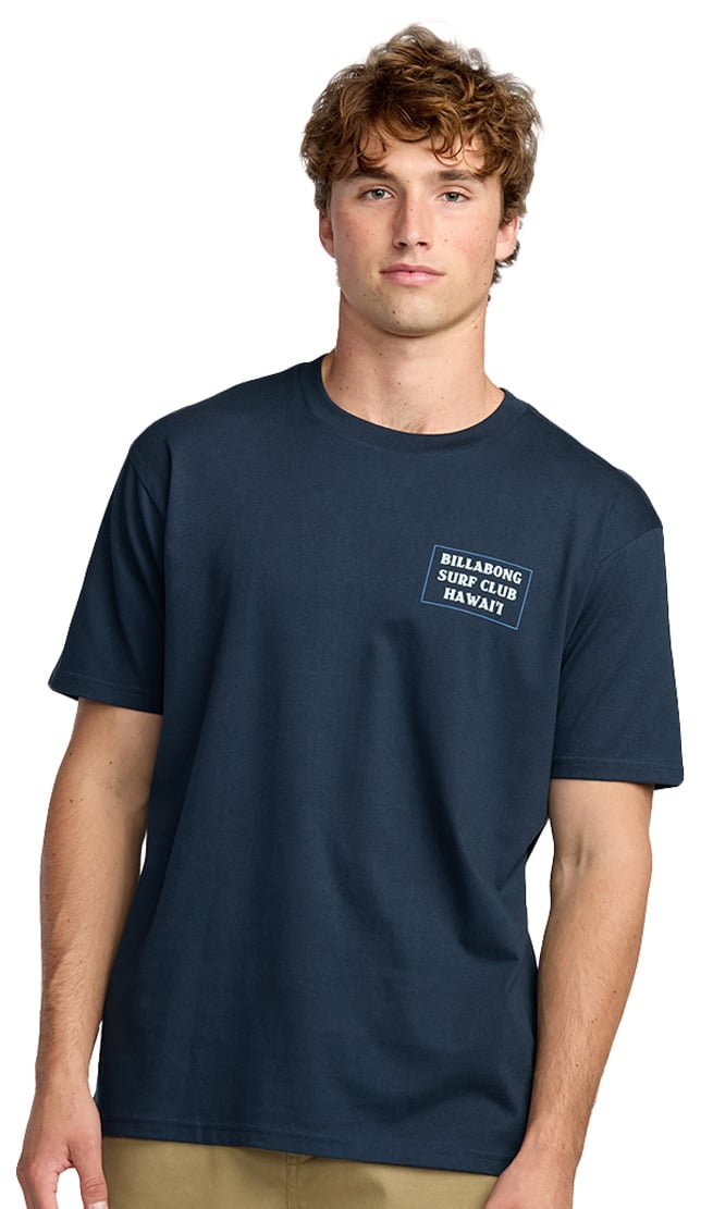 Billabong Wave HI Premium SS T-Shirt - Navy