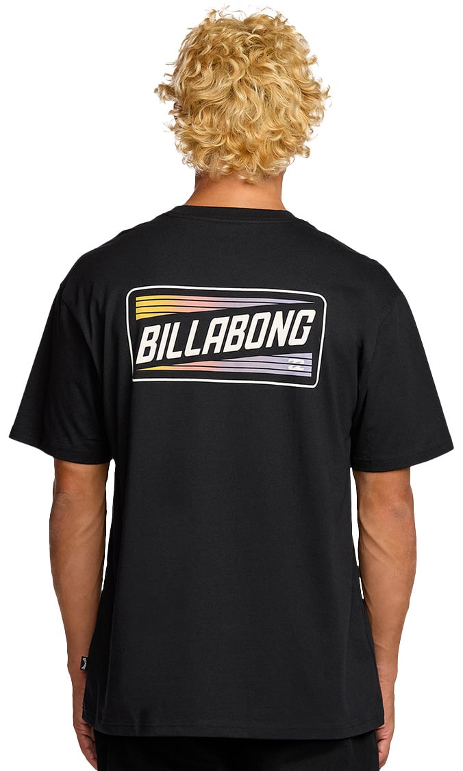 Billabong Walled SS T-Shirt - Black – back view