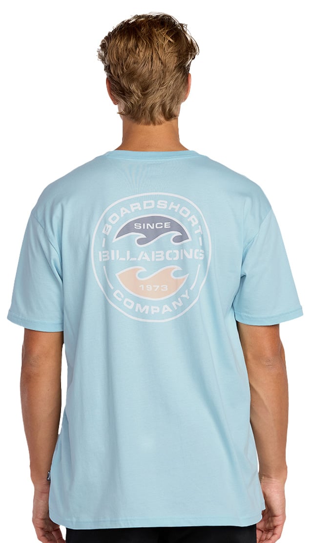 Billabong Hollow SS T-Shirt - Coastal Blue – back view