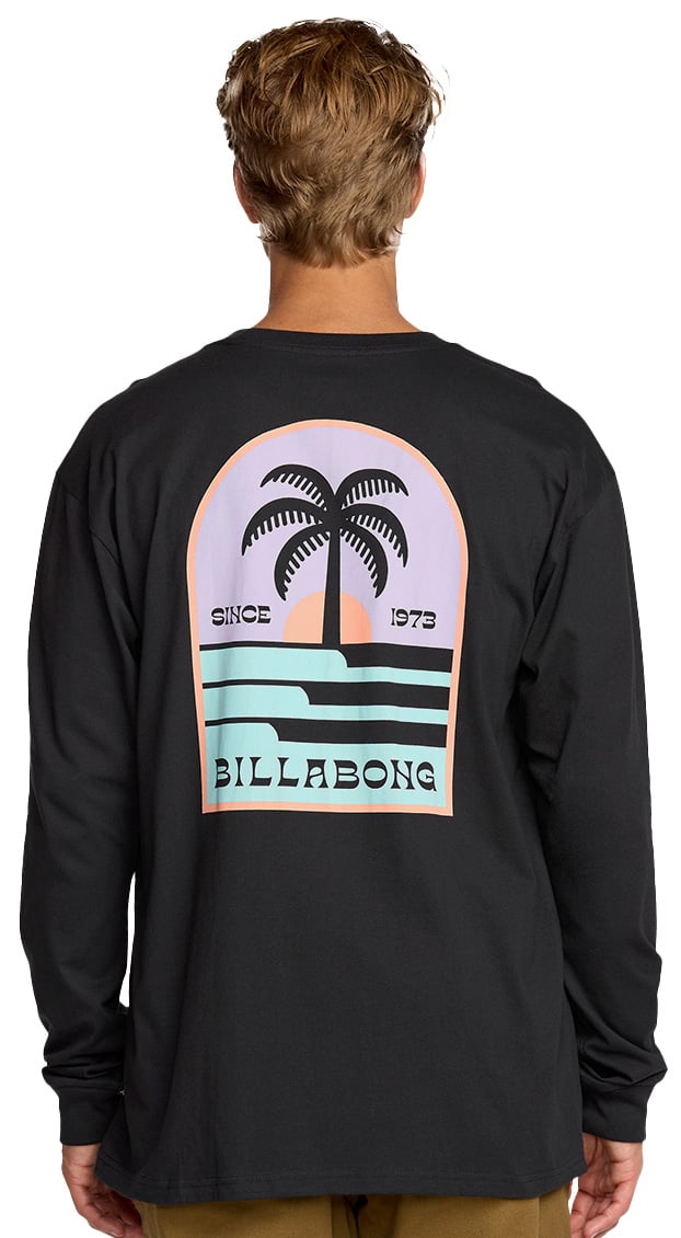 Billabong Portal LS T-Shirt - Washed Asphalt – back view