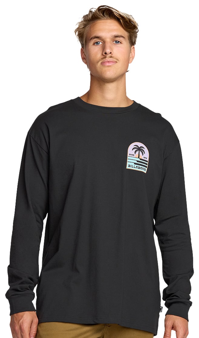 Billabong Portal LS T-Shirt - Washed Asphalt