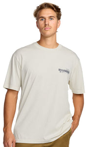 Billabong Single Fin SS T-Shirt - Off White